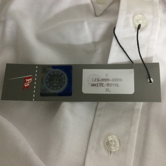 Pennington Bailes Shirt Button Front Long Sleeve Men Color White  Size XL - Picture 7 of 11